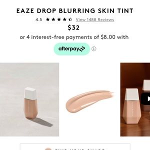New! Fenty Beauty Eaze Drop Blurring Skin Tint